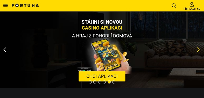 Fortuna mobilní verze